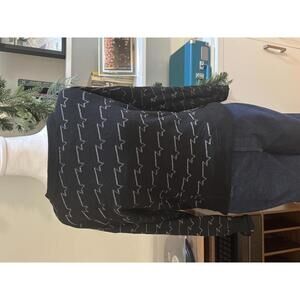 Zadig & Voltaire Black and Silver Graphic Sweatshirt